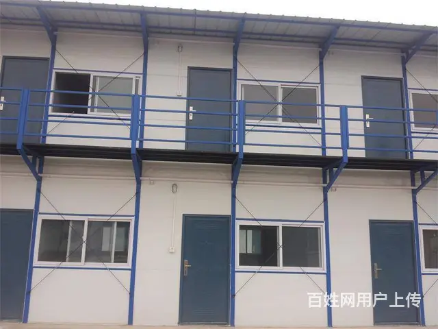 临汾工地宿舍彩钢房搭建大宁县岩棉集装箱活动房出售的图片