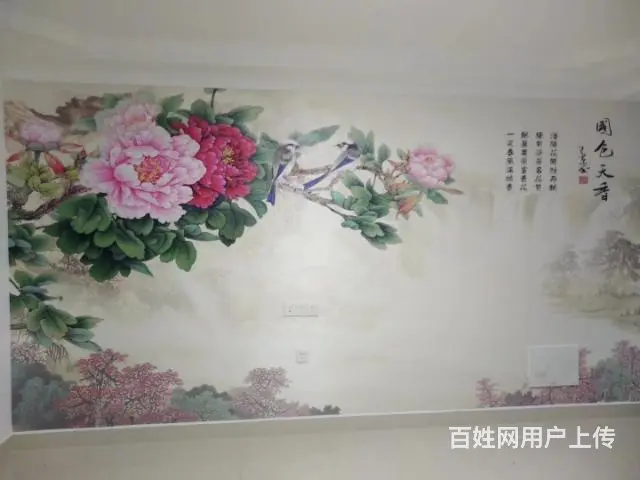 专业贴壁画，壁布，壁纸粘贴施工，终身质保 - 图片 5