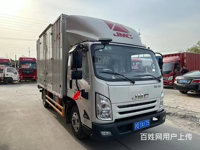 低价出售2023年2月江铃4米2厢式货车 - 图片 1