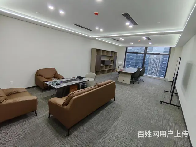 星城中心，地铁口，大小都有，得房率高，拎包办公，精装修带家具 - 图片 5