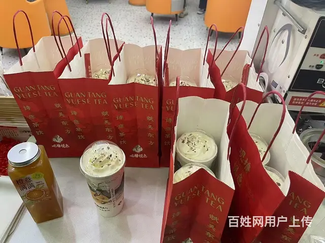 张店区吾悦广场营业中奶茶店整体出 - 图片 7