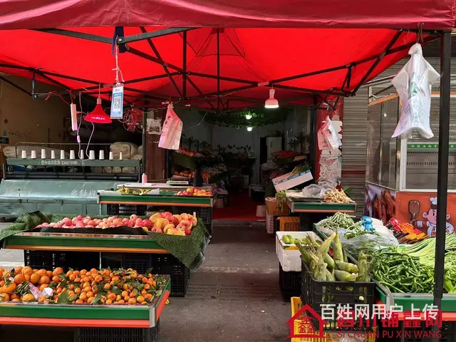 （四川铺鑫网）巴州区川剧团自堂坝80㎡水果蔬菜店转让 - 图片 4