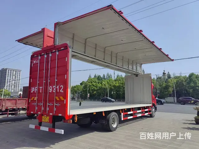 出售2023年5月上牌东风天锦厢式货车9米6大单桥 - 图片 5