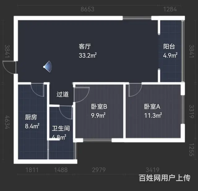 世纪优盘 普通住宅 中等装修 - 图片 12