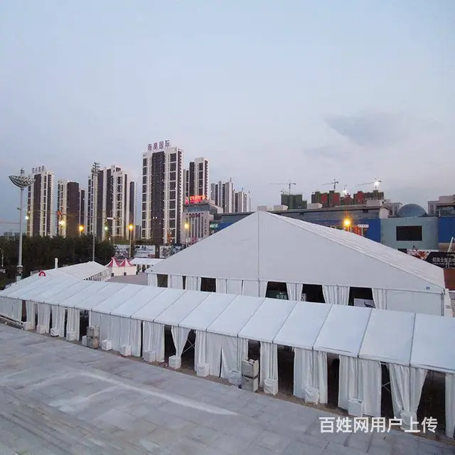 临时铝合金篷房 内部无梁无柱 全国发货上门搭建 - 图片 4