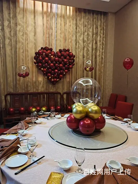 揭阳气球布置 婚房装扮 上门布置婚房婚宴 - 图片 3