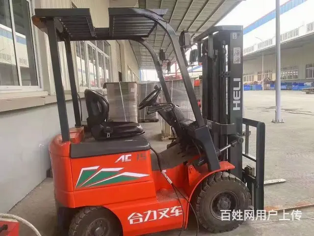 二手1吨交流电动叉车，仓储二手叉车带手续 - 图片 6