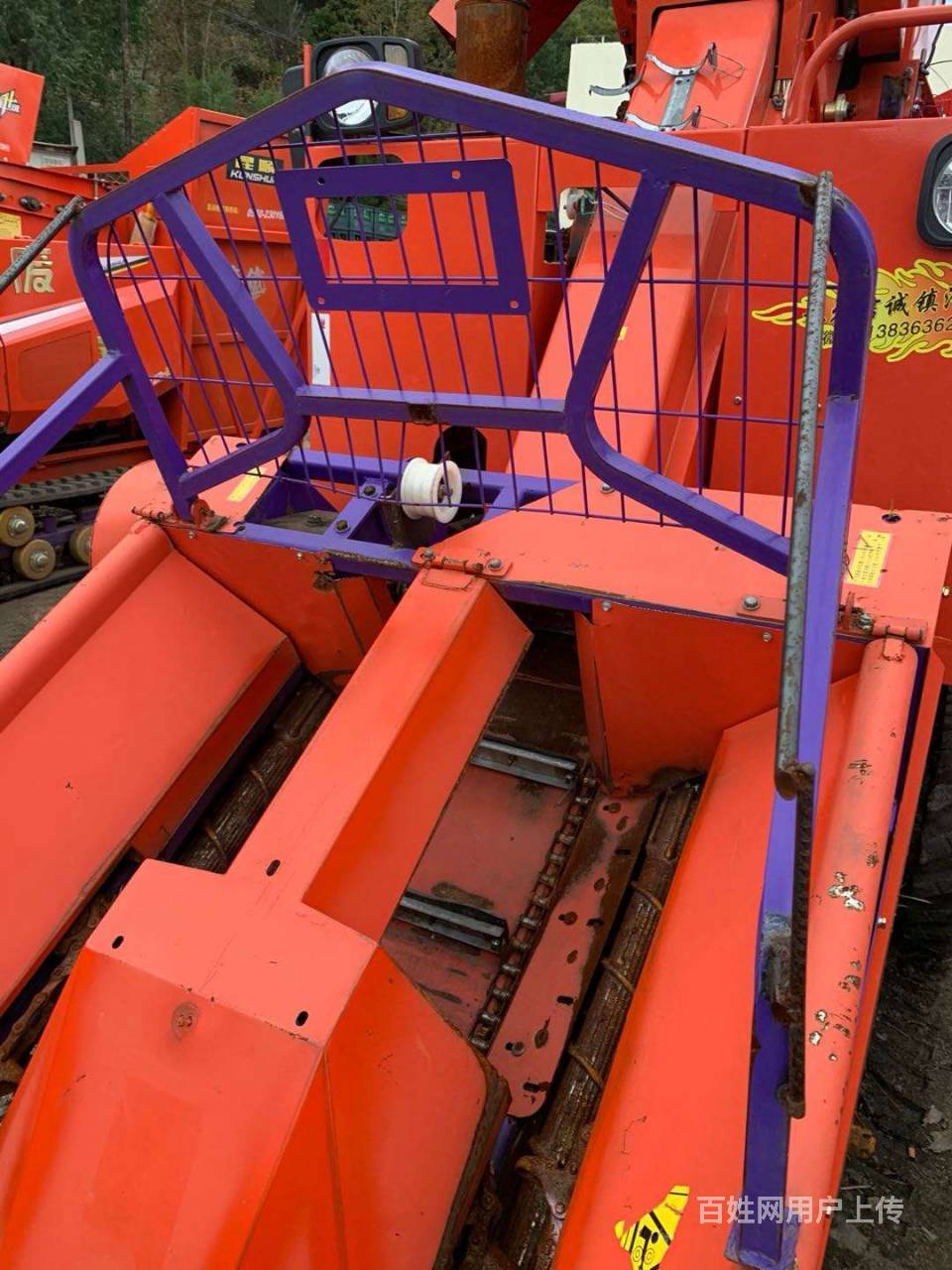 废铁玉米收割机,19年车原版