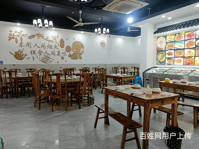 （易转介绍）袍江临街好位置上下两层的餐饮店转让! - 图片 3