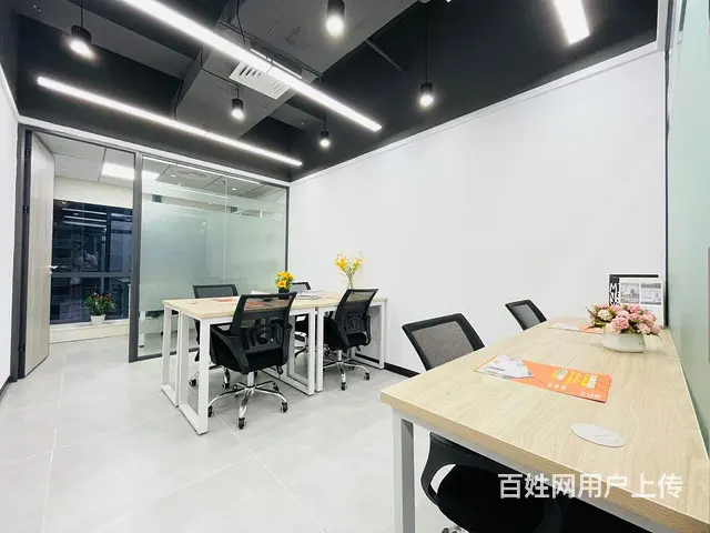 6号线，24小时空调，10人精装办公室家具齐全，免物业水电费 - 图片 1