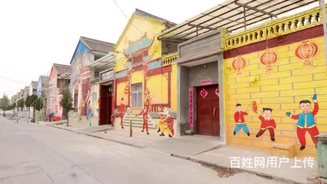 常州美丽乡村壁画新农村墙体彩绘砖烟囱写字美化 风格 - 图片 2