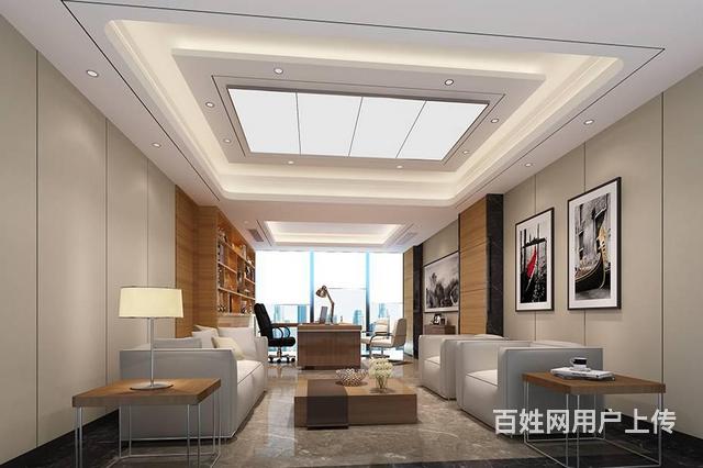 深圳科技园办公室装修案例,隔墙吊顶值得您选择 