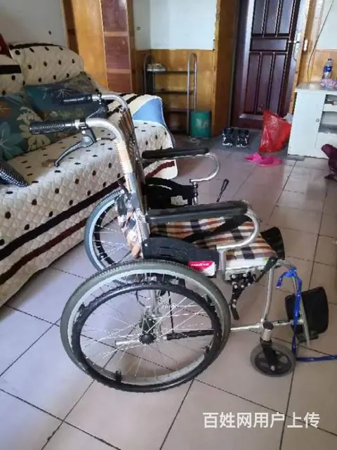 自用9成新轮椅，轻便结实质量好 - 图片 2