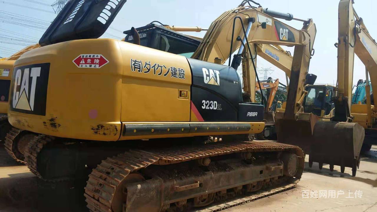 急售卡特323d2l二手挖掘机,直降5万,质保一年
