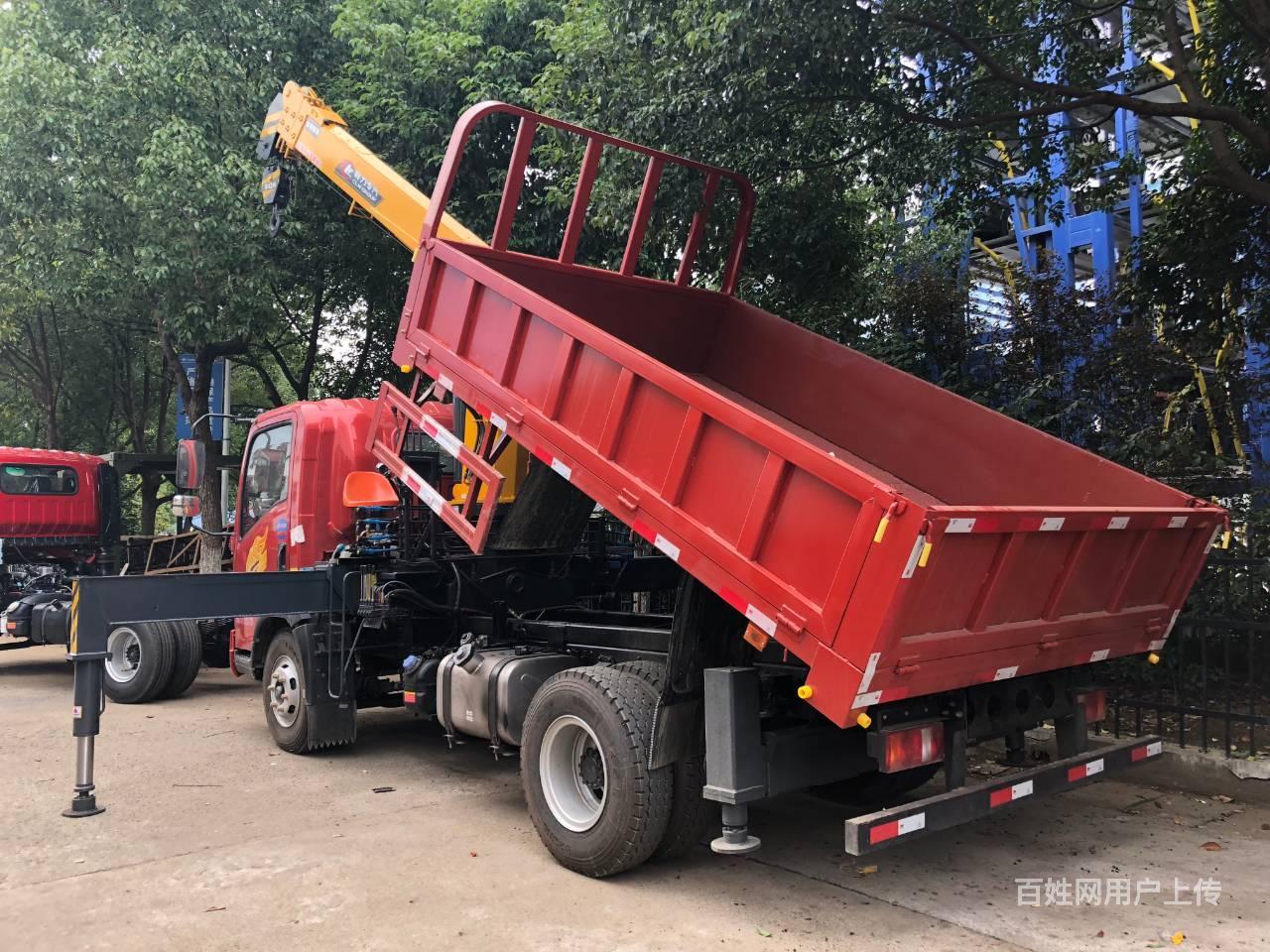 【图】- 蓝牌自卸5吨随车吊多少钱哪里有卖 包上户 - 淄博临淄货车