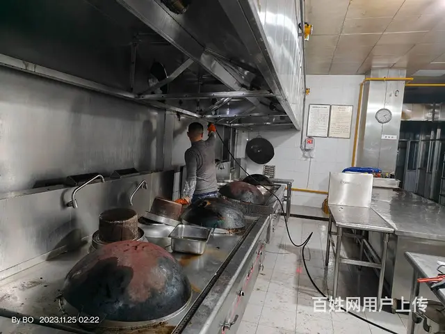 昆山大型饭店厨房油烟机维修风机清洗厨净服务好！ - 图片 2