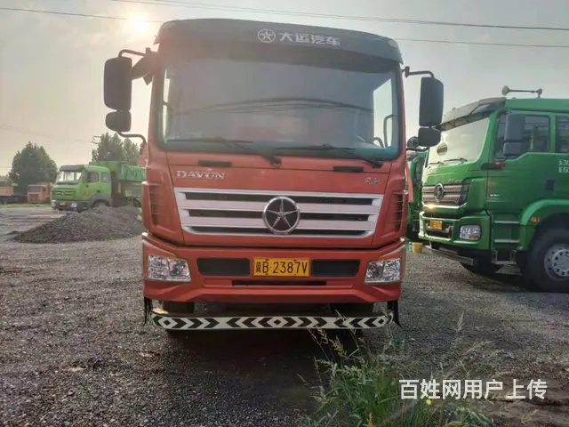 出售19年湖北大运轻皮前四后八自卸车，货箱6米2 - 图片 6