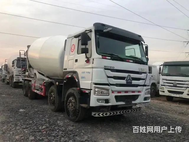 二手豪沃搅拌车 大20方搅拌罐 前四后八 国五 - 图片 2