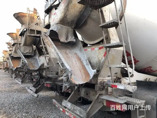 出售二手德龙搅拌车 大12方后八轮 手续齐全 - 图片 5