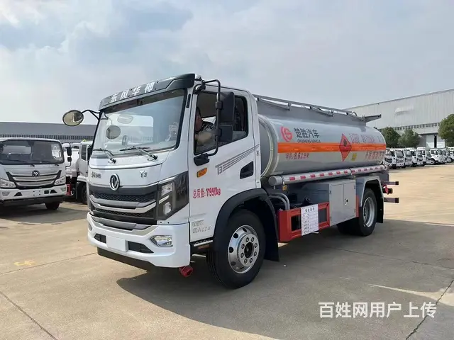 国六东风华神八吨油罐车，工地小钢炮。 - 图片 1