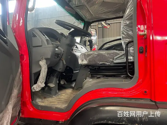 东风平板车 玉柴180马力发动机 拉挖机收割拖车 - 图片 11