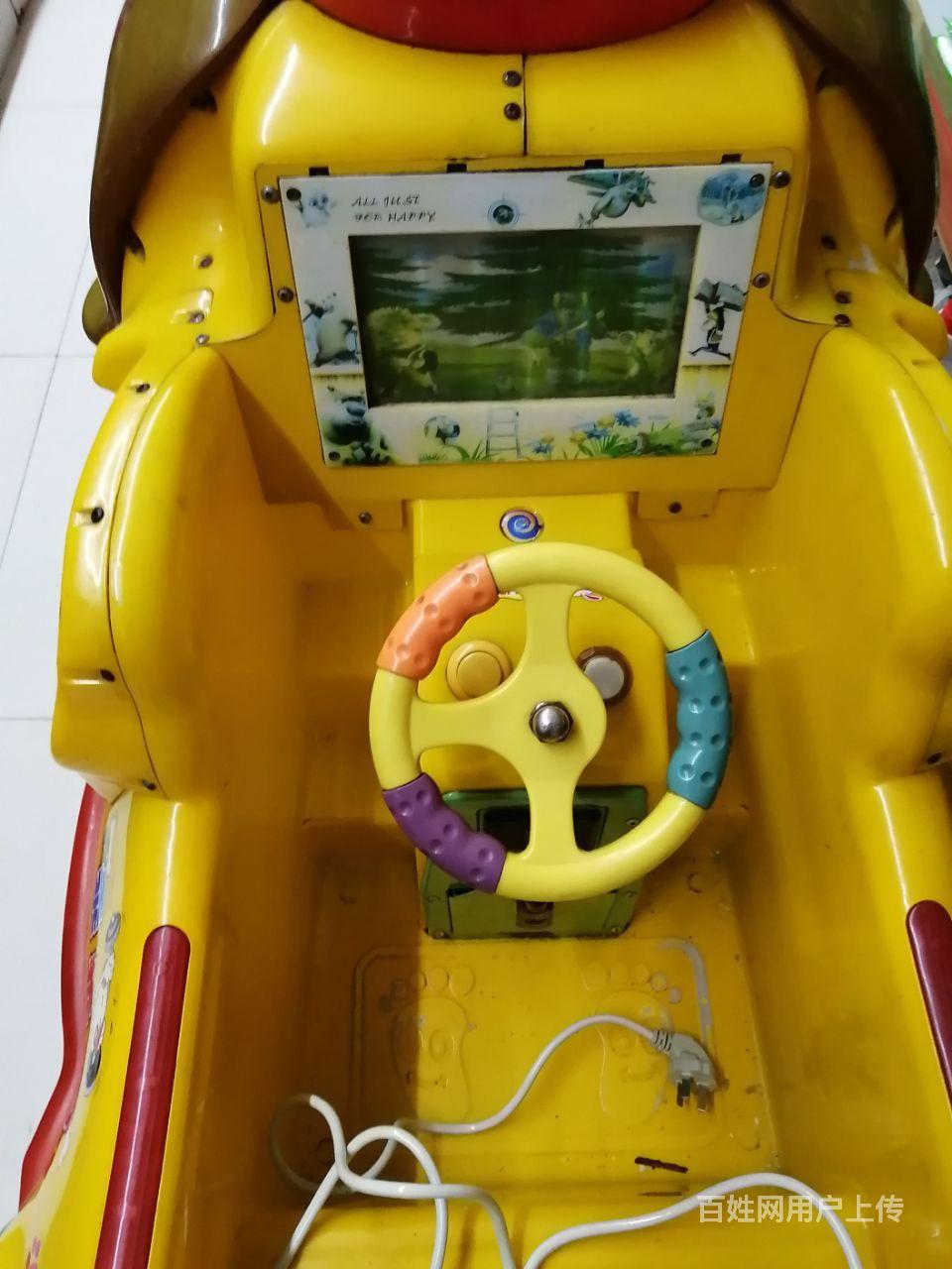 七成新吹泡泡投币摇摇车低价转让