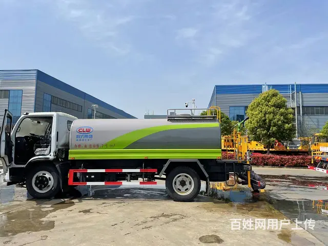 工地降尘洒水车 9方东风福瑞卡洒水车多少钱 - 图片 10