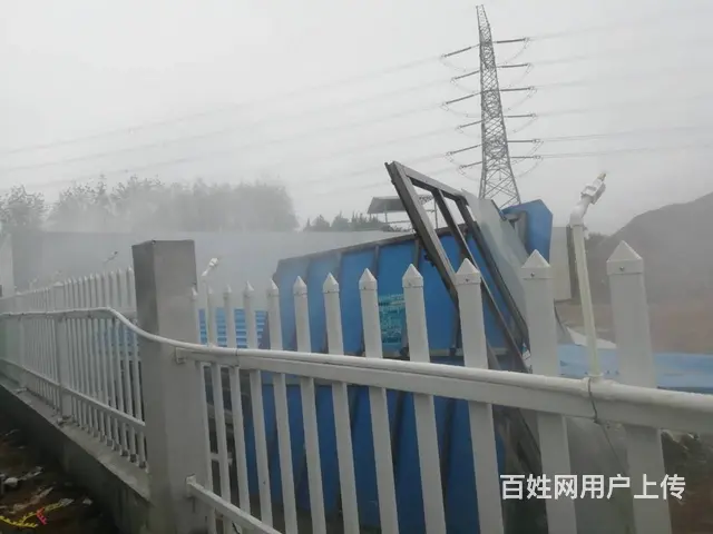 昆明建筑工地围挡喷淋+厂房车间道路喷雾系统安装 - 图片 6