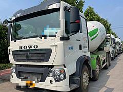 惠州20年轻量化二手豪沃搅拌车 大14方 前四后八
