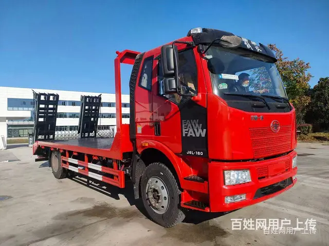 拉120挖机挖机平板车 拖板车 团购价 - 图片 1