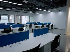 横店地铁口 办公楼出租 办公家具中央空调宿舍 拎包入住