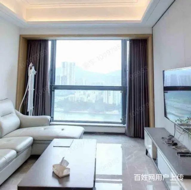 前山轻轨站旁 中海环宇城，高层两房，河景  精装修，全齐 - 图片 3