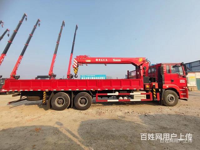 陕汽12-14吨随车吊 怎么卖的的图片