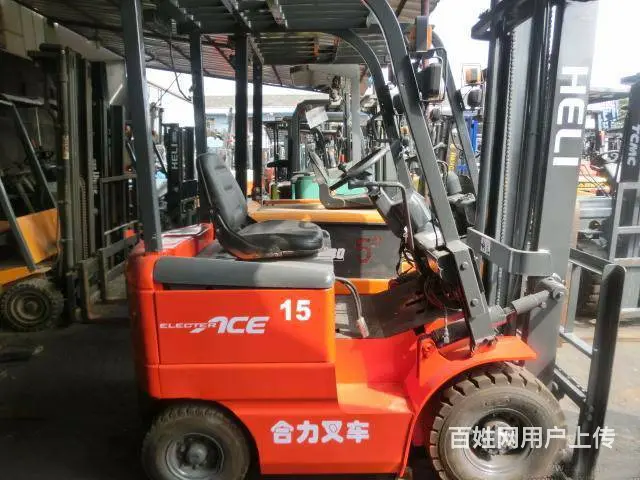 仓储堆高4米5米电动前移式叉车，仓储站驾式电瓶叉车 - 图片 2