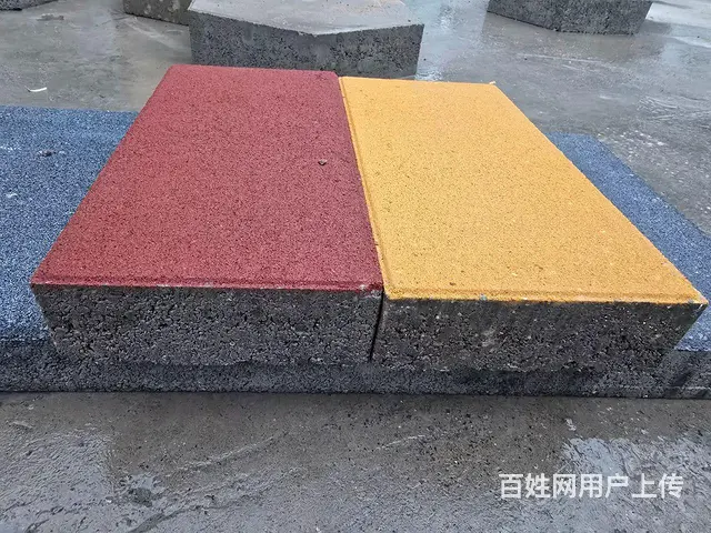 透水砖10*20*6人行道庭院公园路面混凝土预制道 - 图片 3