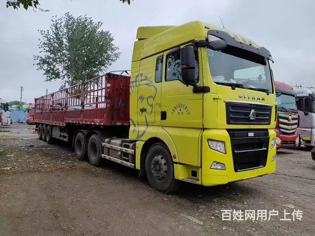 18年5月重汽汕德卡 带液缓全车铝锅带高低板花栏 - 图片 1