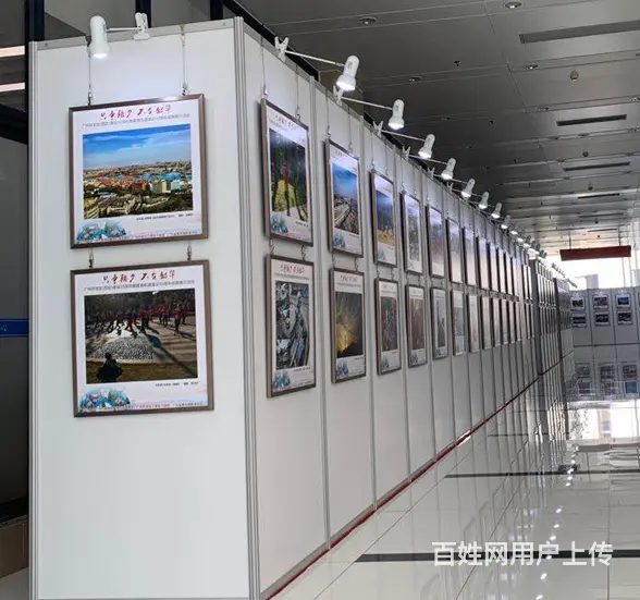 九江展会布置发布会搭建桁架喷绘展会展台展位展览设计 - 图片 8