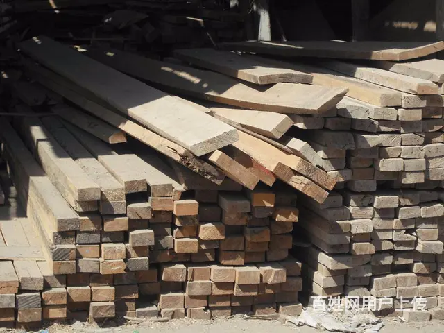 日照东港区高价大量回收各大工地废木板木头方子木 - 图片 3