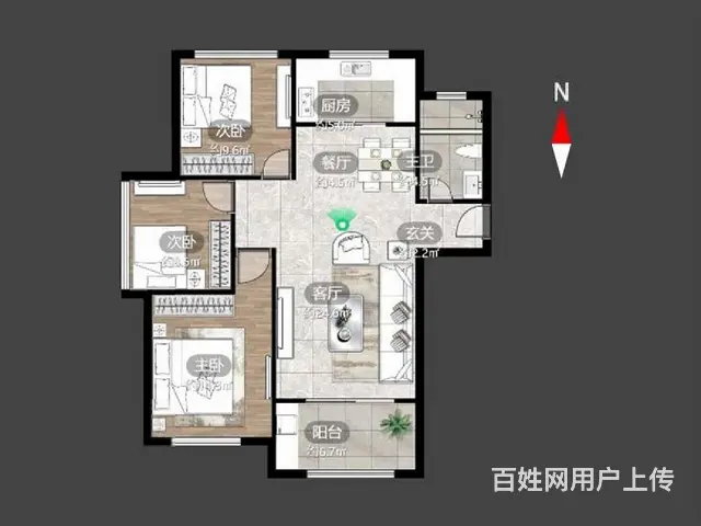 低于市场价20万！边户 南北通透 抓紧时间 错过在等一年 - 图片 11