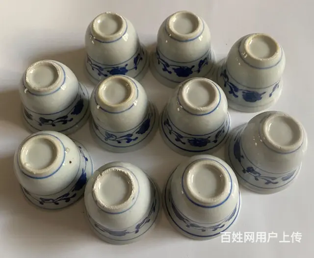 【搞定了！】十只青花瓷玲珑酒盅 - 图片 3