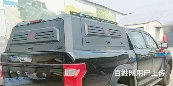福田火星7火星9皮卡车锰钢全封闭无玻璃三开门后高盖 - 图片 4