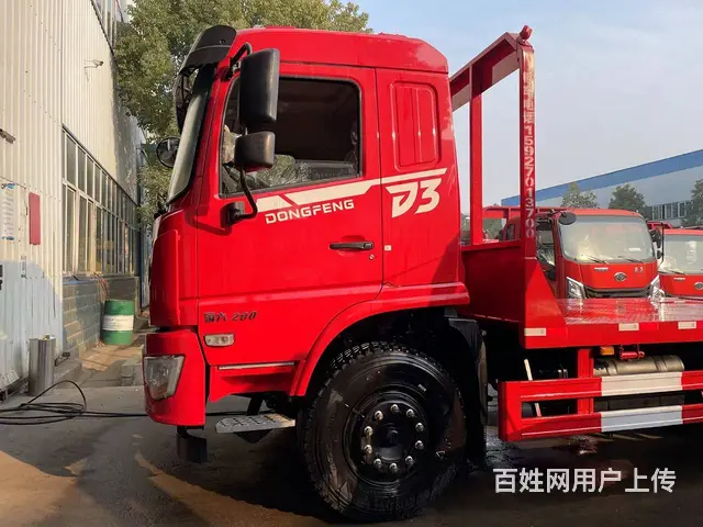东风D3玉柴200马力平板拖车 15吨挖掘机拖车 - 图片 10