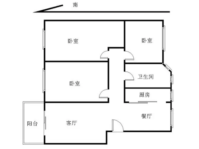 翠华新村南区 业主急售可加装电梯3室2厅 99平 一梯二户 - 图片 8