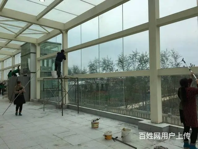 外墙清洗-地面清洗翻新-工程开荒保洁-外包 - 图片 6