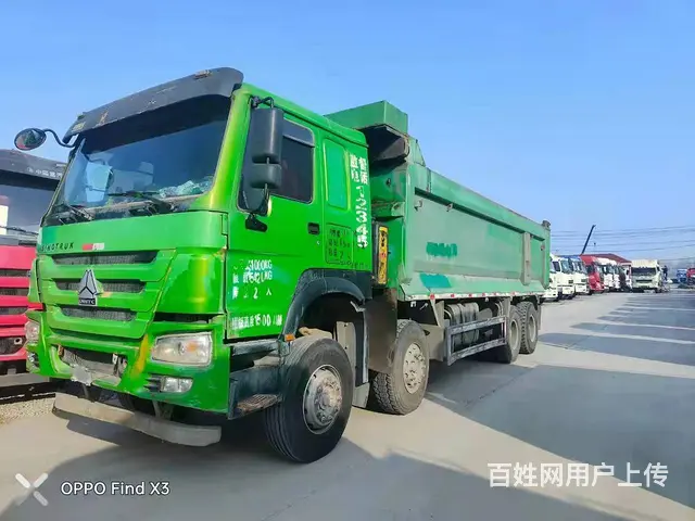 哈密17年豪沃前四后八自卸7.8米，车况原版 - 图片 2