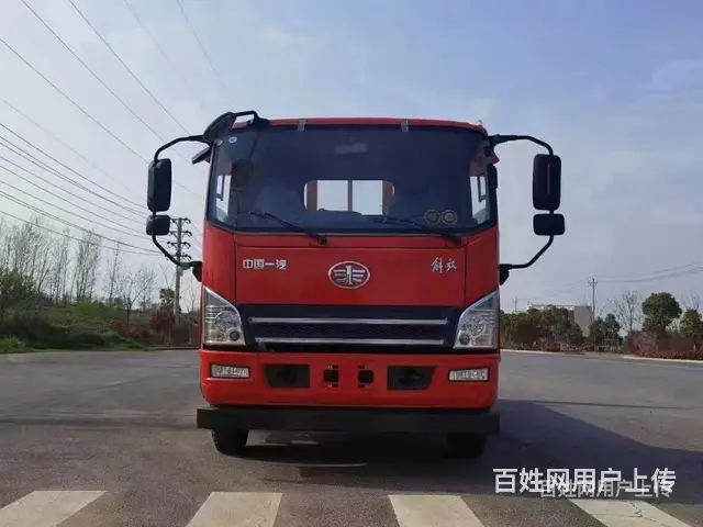 秦皇岛解放大王驾到平板车5米2挖掘机平板运输车来电询价价格优 - 图片 5