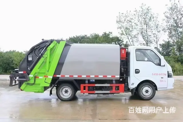 国六蓝牌东风 小区专用垃圾车 批量低价出售 - 图片 9
