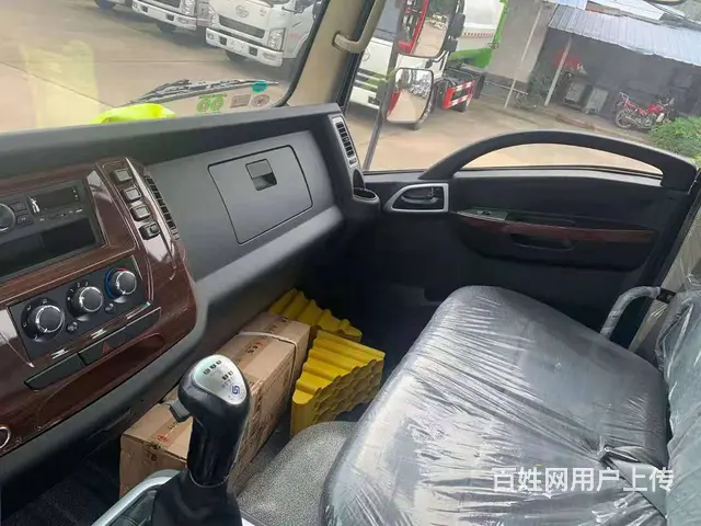 小黄牌大运平板车价格 拖小型挖机叉车收割机运输车 - 图片 10