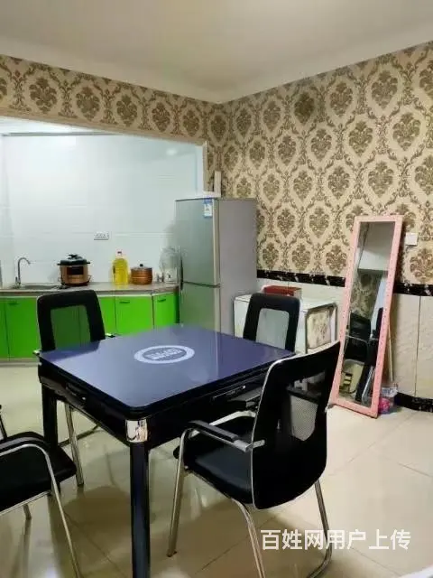 云水家园平台上一楼50平1室1厅精装双床电视冰箱洗衣机热水器 - 图片 3