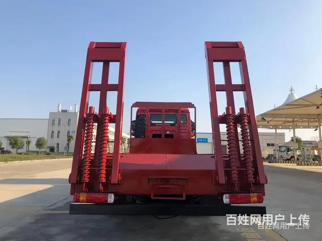 平顶山国六重汽豪沃挖机拖车13吨挖机平板拖车多少钱一辆 - 图片 9